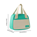 Maxbell Insulated Cooler Bag Portable Cooler Tote Bag for Camping Work Beach Outings Green