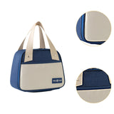 Maxbell Insulated Cooler Bag Portable Cooler Tote Bag for Camping Work Beach Outings Navy