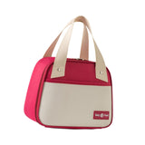 Maxbell Insulated Cooler Bag Portable Cooler Tote Bag for Camping Work Beach Outings Burgundy