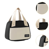Maxbell Insulated Cooler Bag Portable Cooler Tote Bag for Camping Work Beach Outings Black