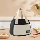 Maxbell Insulated Cooler Bag Portable Cooler Tote Bag for Camping Work Beach Outings Black