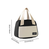 Maxbell Insulated Cooler Bag Portable Cooler Tote Bag for Camping Work Beach Outings Black