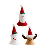 Maxbell Christmas Doll Bells Pendant Christmas Decoration for Study Room Door Window Santa