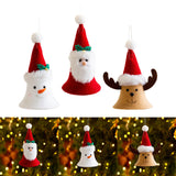 Maxbell Christmas Doll Bells Pendant Christmas Decoration for Study Room Door Window Santa