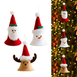 Maxbell Christmas Doll Bells Pendant Christmas Decoration for Study Room Door Window Santa