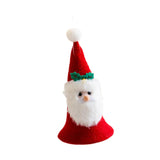 Maxbell Christmas Doll Bells Pendant Christmas Decoration for Study Room Door Window Santa