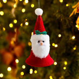 Maxbell Christmas Doll Bells Pendant Christmas Decoration for Study Room Door Window Santa