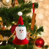 Maxbell Christmas Doll Bells Pendant Christmas Decoration for Study Room Door Window Santa