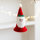 Maxbell Christmas Doll Bells Pendant Christmas Decoration for Study Room Door Window Santa