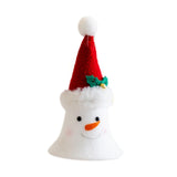 Maxbell Christmas Doll Bells Pendant Christmas Decoration for Study Room Door Window Snowman