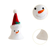 Maxbell Christmas Doll Bells Pendant Christmas Decoration for Study Room Door Window Snowman