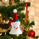 Maxbell Christmas Doll Bells Pendant Christmas Decoration for Study Room Door Window Snowman
