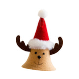 Maxbell Christmas Doll Bells Pendant Christmas Decoration for Study Room Door Window Elk