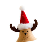 Maxbell Christmas Doll Bells Pendant Christmas Decoration for Study Room Door Window Elk