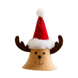 Maxbell Christmas Doll Bells Pendant Christmas Decoration for Study Room Door Window Elk