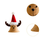 Maxbell Christmas Doll Bells Pendant Christmas Decoration for Study Room Door Window Elk