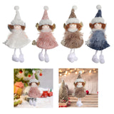 Maxbell Christmas Tree Hanging Ornament Angel Doll Pendant for Celebration Fireplace White