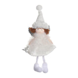 Maxbell Christmas Tree Hanging Ornament Angel Doll Pendant for Celebration Fireplace White