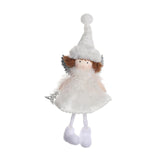 Maxbell Christmas Tree Hanging Ornament Angel Doll Pendant for Celebration Fireplace White