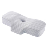 Maxbell Neck Pillow Washable Memory Foam Breathable Lightweight Cervical Pillow White