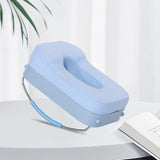 Maxbell Napping Pillow for Desk Supplies Face Down Pillow for Boys Classroom Resting Blue