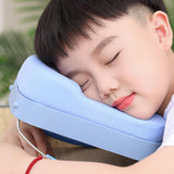 Maxbell Napping Pillow for Desk Supplies Face Down Pillow for Boys Classroom Resting Blue