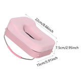 Maxbell Napping Pillow for Desk Supplies Face Down Pillow for Boys Classroom Resting Pink