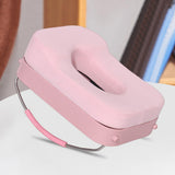 Maxbell Napping Pillow for Desk Supplies Face Down Pillow for Boys Classroom Resting Pink