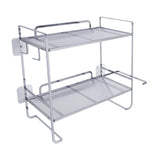 Maxbell over The Toilet Storage Shelf Portable Storage Rack for Dorm Farmhouse Hotel Silver