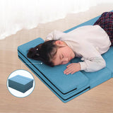 Maxbell Foldable Futon Mattress Ultralight Floor Mattress for Dormitory Tent Fishing blue