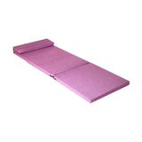 Maxbell Foldable Futon Mattress Ultralight Floor Mattress for Dormitory Tent Fishing purple