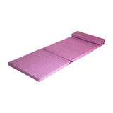 Maxbell Foldable Futon Mattress Ultralight Floor Mattress for Dormitory Tent Fishing purple