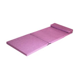 Maxbell Foldable Futon Mattress Ultralight Floor Mattress for Dormitory Tent Fishing purple