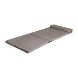 Maxbell Foldable Futon Mattress Ultralight Floor Mattress for Dormitory Tent Fishing gray