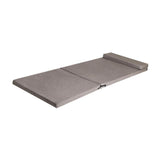 Maxbell Foldable Futon Mattress Ultralight Floor Mattress for Dormitory Tent Fishing gray