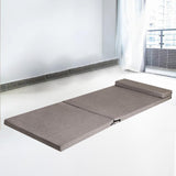 Maxbell Foldable Futon Mattress Ultralight Floor Mattress for Dormitory Tent Fishing gray