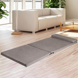 Maxbell Foldable Futon Mattress Ultralight Floor Mattress for Dormitory Tent Fishing gray