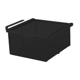 Maxbell Hanging Pullout Drawer Basket Rack Closet Holder for Pantry Cupboard Bedroom Black