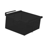 Maxbell Hanging Pullout Drawer Basket Rack Closet Holder for Pantry Cupboard Bedroom Black