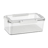 Maxbell Food Storage Container Reusable Fruit Lunch Box for Home Kitchen Adults 3.8L White