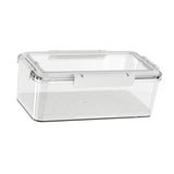 Maxbell Food Storage Container Reusable Fruit Lunch Box for Home Kitchen Adults 3.8L White