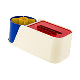 Maxbell Pen Pencil Holder Supplies Fashion Tissue Box for Counter Desktop NightStand