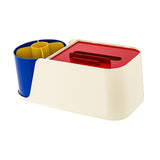 Maxbell Pen Pencil Holder Supplies Fashion Tissue Box for Counter Desktop NightStand