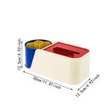 Maxbell Pen Pencil Holder Supplies Fashion Tissue Box for Counter Desktop NightStand