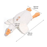 Maxbell Plush White Goose Pencil Case School Supplies Cartoon Pen Bag Stationery Bag