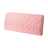 Maxbell Bed Headboard Slipcover Removable Decor Protector for Dorm Room Bedroom Home Pink