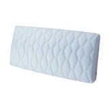 Maxbell Bed Headboard Slipcover Removable Decor Protector for Dorm Room Bedroom Home Blue