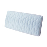 Maxbell Bed Headboard Slipcover Removable Decor Protector for Dorm Room Bedroom Home Blue