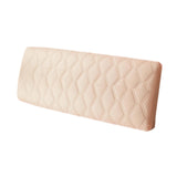 Maxbell Bed Headboard Slipcover Removable Decor Protector for Dorm Room Bedroom Home Beige