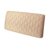 Maxbell Bed Headboard Slipcover Removable Decor Protector for Dorm Room Bedroom Home Deep Beige